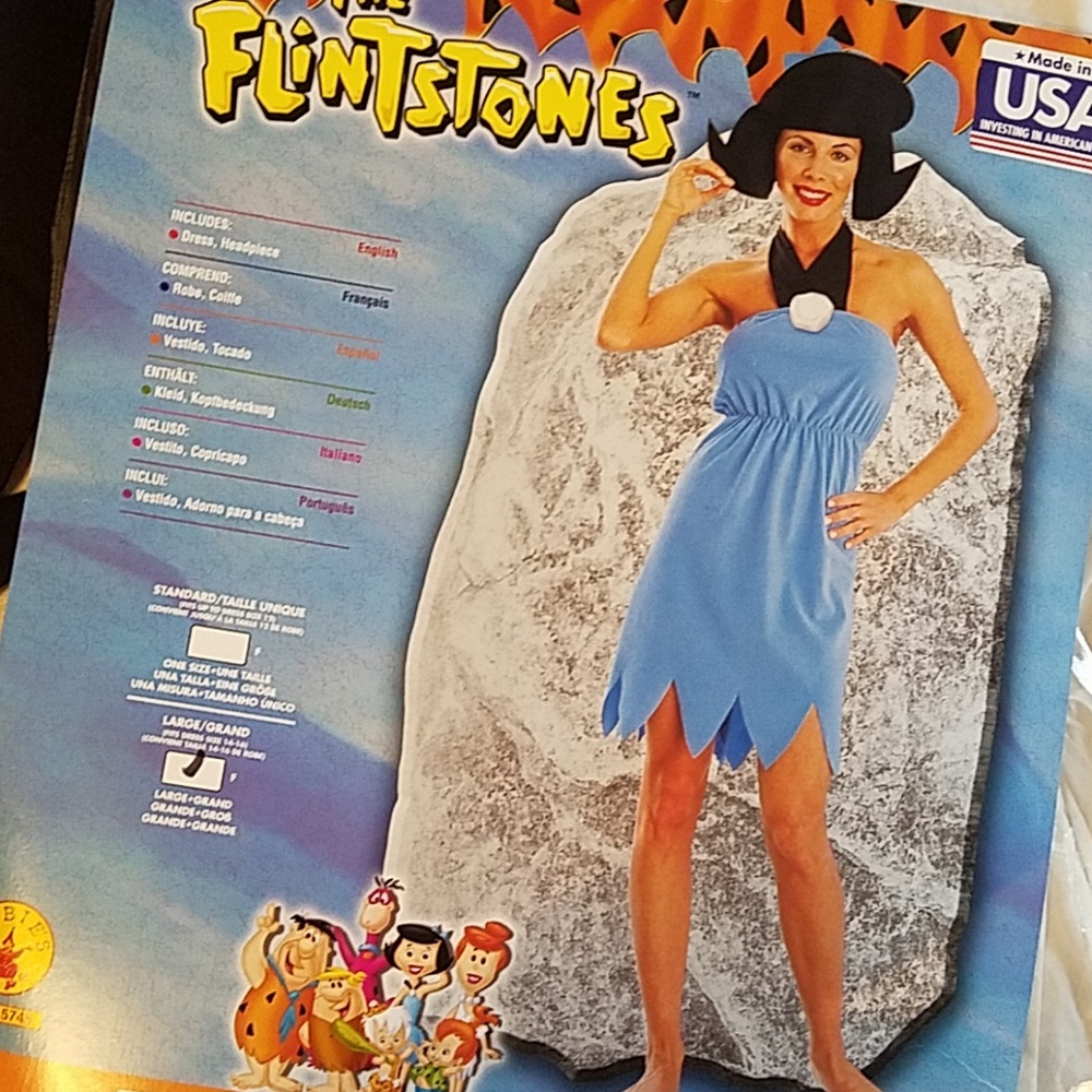 Flintstones Betty Rubble with Wig